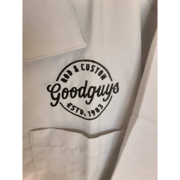 Goodguys Rod & Custom Association Button Up Shirt XL Gray - Picture 3 of 5